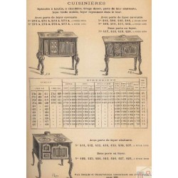 Cuisinières Fonte page 164  1893