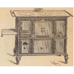 Cuisinières Fonte n°311 Pied Selle