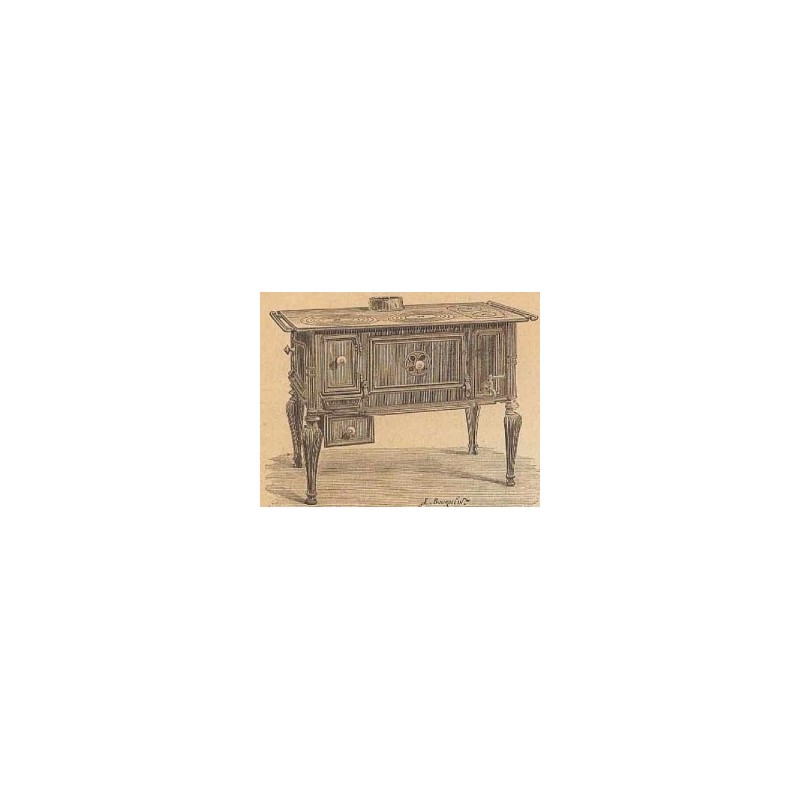 cuisinière fonte n° 280