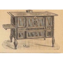 cuisinière fonte n°344