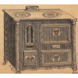 Cuisinières tôle et fonte Nord n°1014