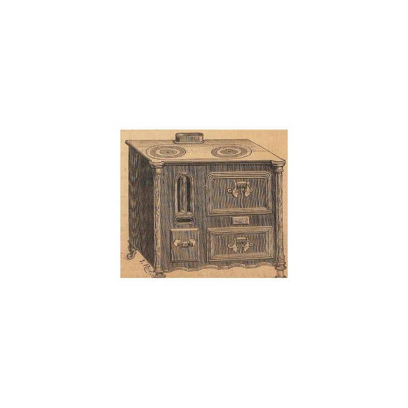 Cuisinières tôle et fonte Nord n°1014