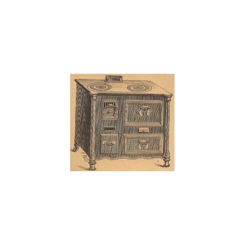 Cuisinières tôle et fonte Nord n°1028