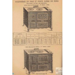 Cuisinières tôle et fonte Nord page 23
