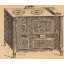 Cuisinières tôle et fonte Nord n°1052