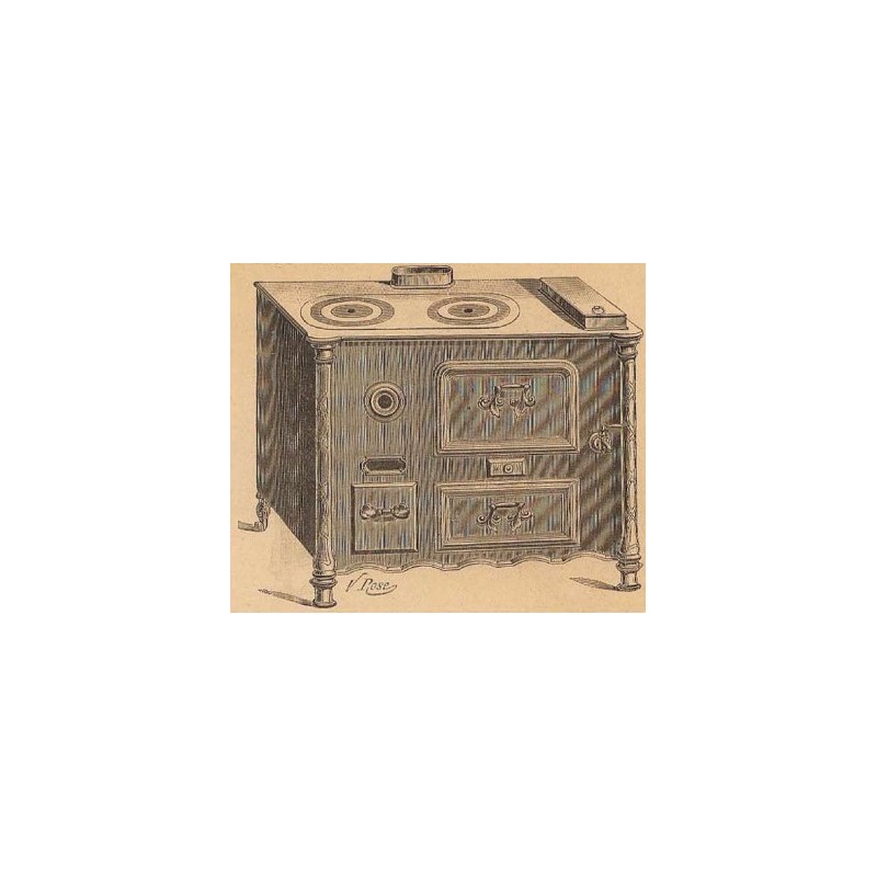 Cuisinières tôle et fonte Nord n°1052