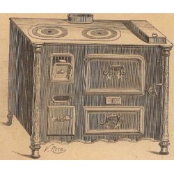 Cuisinières tôle et fonte Nord n°1072