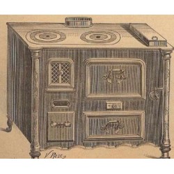 Cuisinières tôle et fonte Nord n°1082