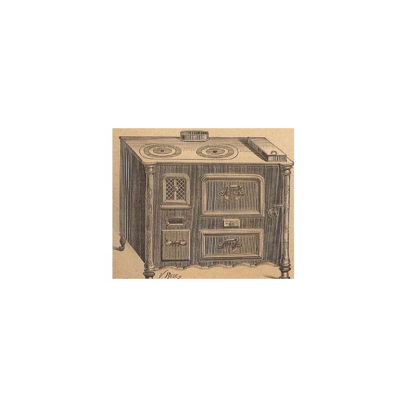 Cuisinières tôle et fonte Nord n°1082