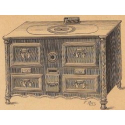 Cuisinières tôle et fonte Nord N°1095