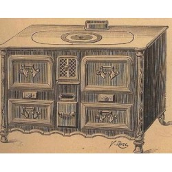 Cuisinières tôle et fonte Nord n°1107