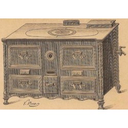 Cuisinières tôle et fonte Nord N°1111