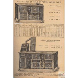 Cuisinières tôle et fonte Paris page 36
