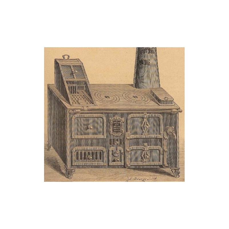 Cuisinières tôle et fonte Paris  87
