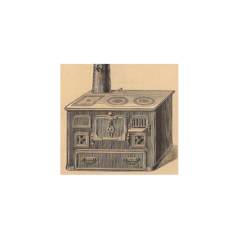 Cuisinières tôle et fonte Paris N°2196