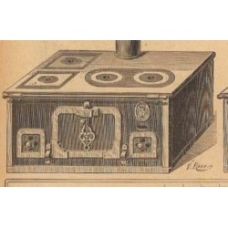 Cuisinières tôle et fonte Paris n°1212