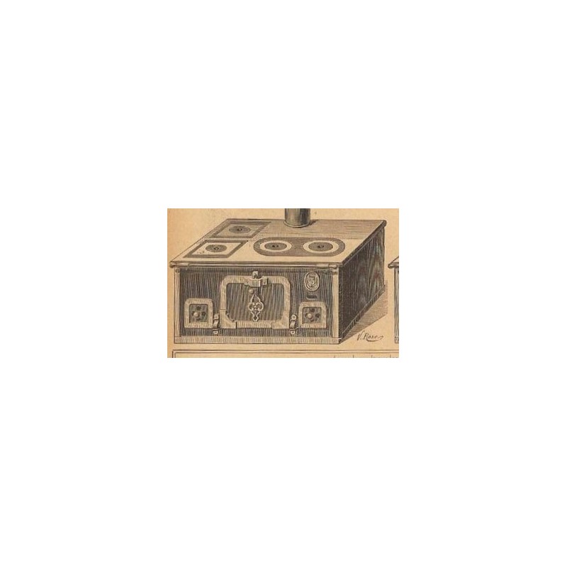 Cuisinières tôle et fonte Paris n°1212