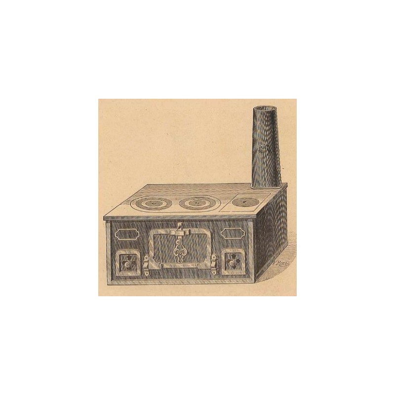 Cuisinières tôle et fonte Paris n°1488