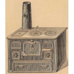 Cuisinières tôle et fonte Paris N°1504