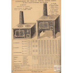 Cuisinières tôle et fonte Paris page 49