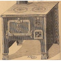 Cuisinières tôle et fonte Paris n°1344