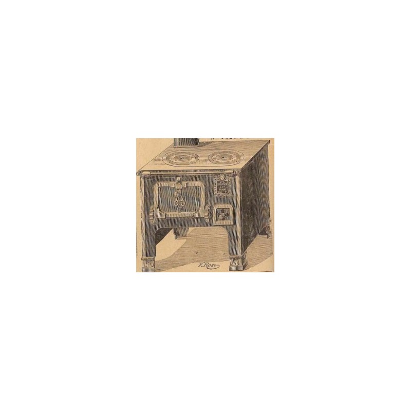 Cuisinières tôle et fonte Paris n°1344