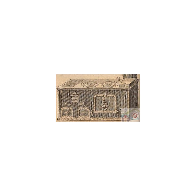 Cuisinières tôle et fonte Paris n°1576
