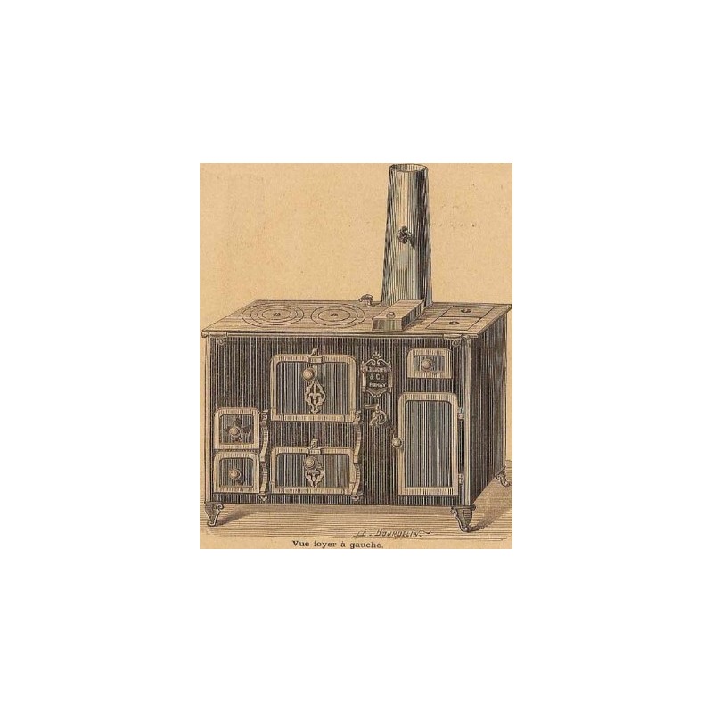 Cuisinières tôle et fonte Paris N°503