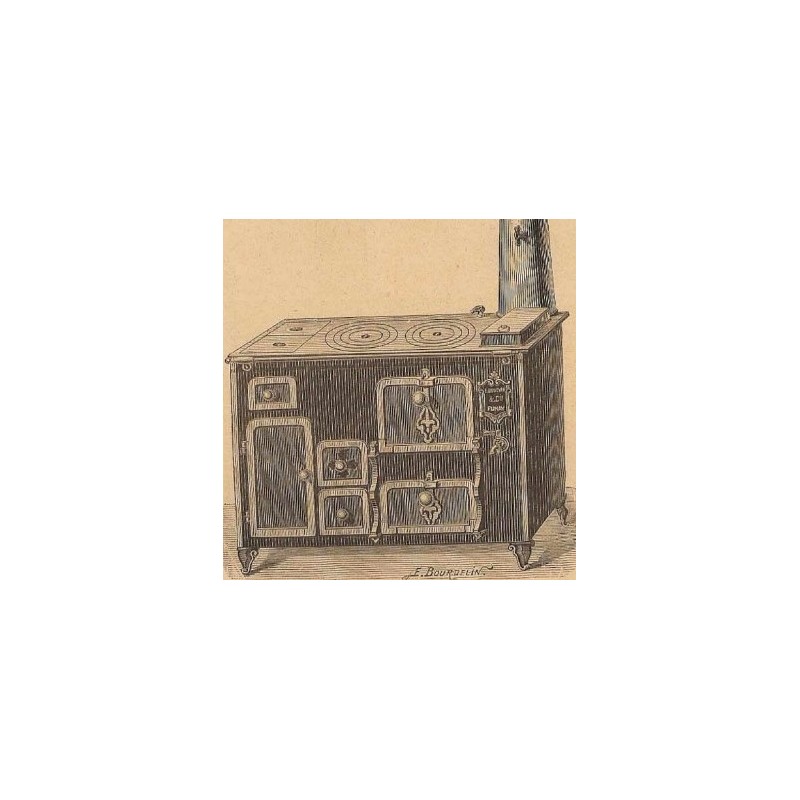Cuisinières tôle et fonte Paris n°630