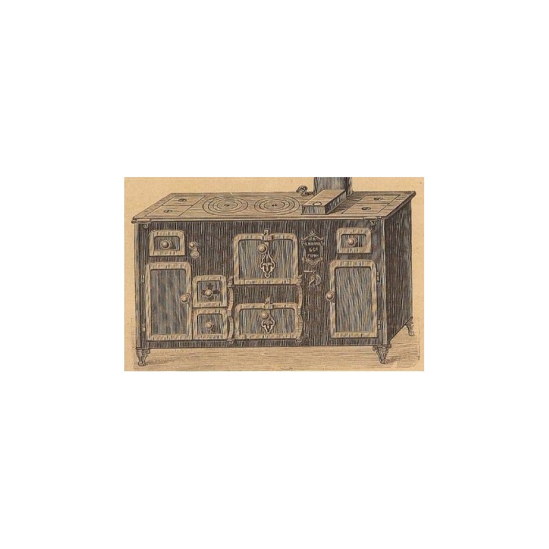 Cuisinières tôle et fonte Paris n°658