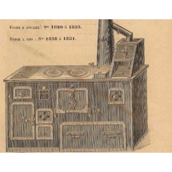 Cuisinières tôle et fonte Paris n°1820