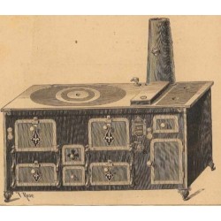Cuisinières tôle et fonte Paris N°738