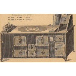 Cuisinières tôle et fonte Paris N°848