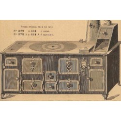 cuisinières tôle et fonte Paris N°872