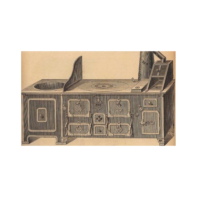 Cuisinières tôle et fonte Paris N°1920