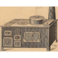 Cuisinières tôle et fonte Paris n°2036