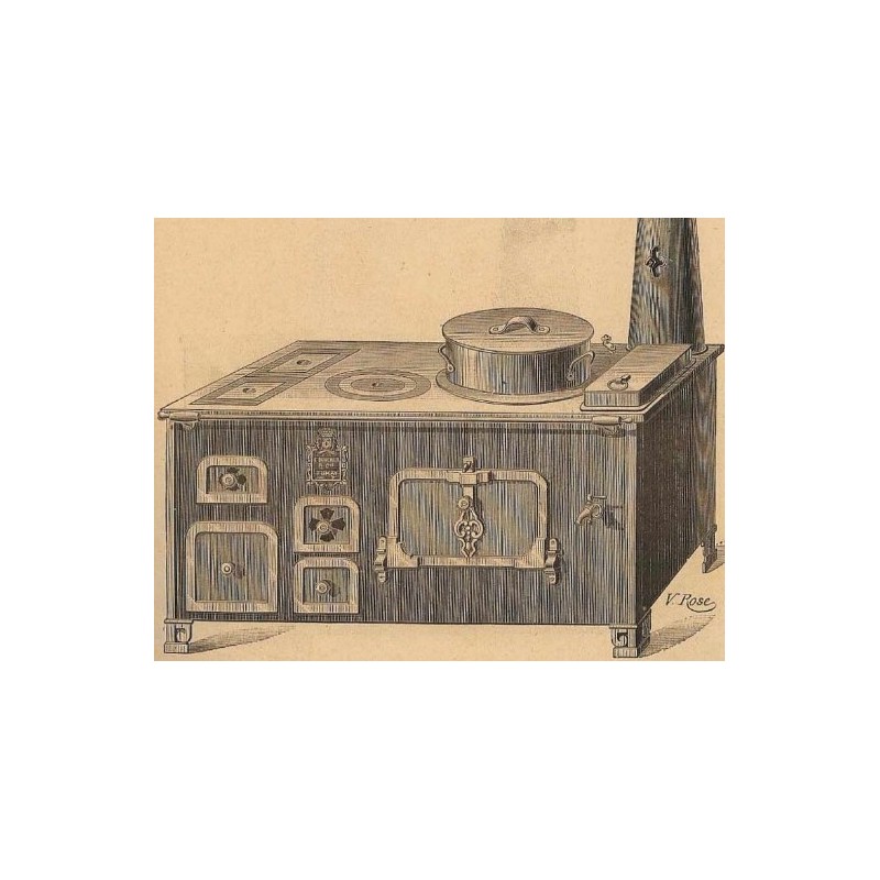 Cuisinières tôle et fonte Paris n°2036