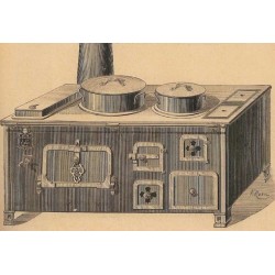 Cuisinières tôle et fonte Paris n°2096
