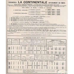 descriptif la continentale