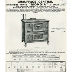 Cuisinières Mondia