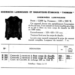 Cheminées Lumineuses 1930