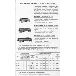 réchaud de cuisine 1936