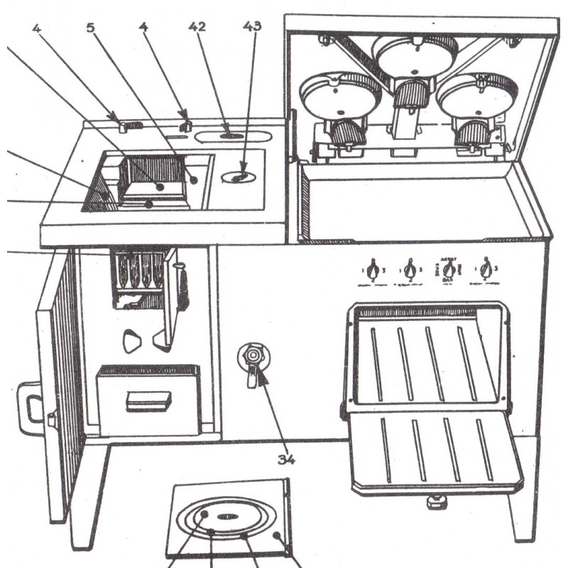 cuisinière q 112