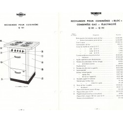 pièces cuisinière q 141