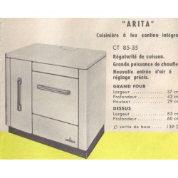 cuisinière Arita ct 8035