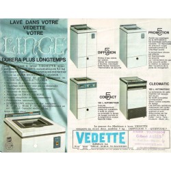 pub lave linge vedette