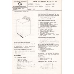 fiche technique G 32