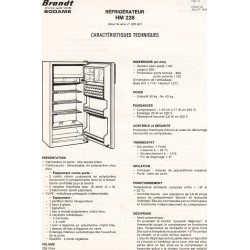 fiche technique HP 228