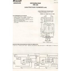 fiche technique HP 228