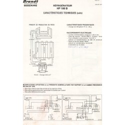 fiche technique bis HP 186 B